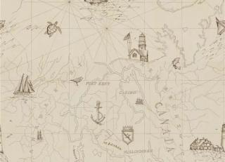 Фото - Обои с морским рисунком - 550142>