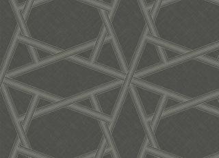 Фото - Геометрические обои на стену черного цвета - 495659>