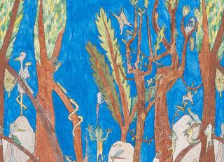 Фото - Обои Pierre Frey Draw me a wall! - 537373>