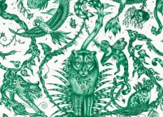 Фото - Обои Clarke&Clarke Mythica Wallcoverings - 628583>