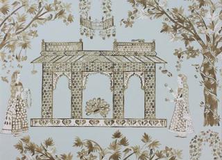 Фото - Обои Nina Campbell Coromandel - 304691>