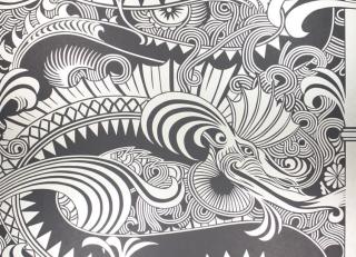 Фото - Черные бумажные обои на стену - 218971>