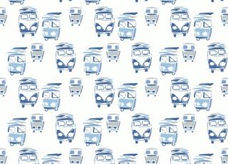 Фото - Обои Paper & Ink Navy Grey and White - 463385>