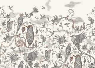 Фото - Обои Clarke&Clarke Mythica Wallcoverings - 628574>