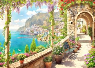 Фото - Обои Affresco Панно Illusion - 388357>