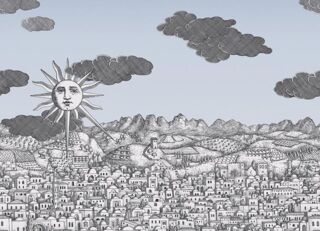 Фото - Обои Cole & Son Fornasetti Senza Tempo II - 626683>