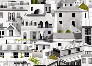 Фото - Обои для стен с рисунком архитектуры - 466714>