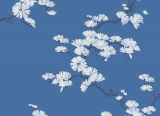 Фото - Обои Paper & Ink Navy Grey and White - 463380>