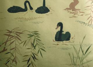 Фото - Салатовые флизелиновые обои на стену - 221234>