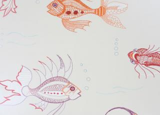 Фото - Оранжевые флизелиновые обои на стену - 221194>