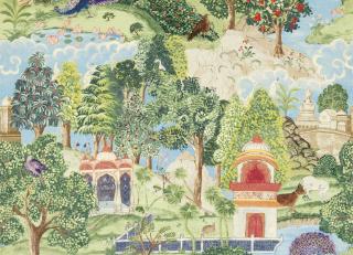 Фото - Ткани Zoffany Jaipur Prints - 300822>