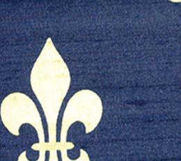 Фото - Ткани Henry Bertrand Fleur De Lys On Douppion - 287921>