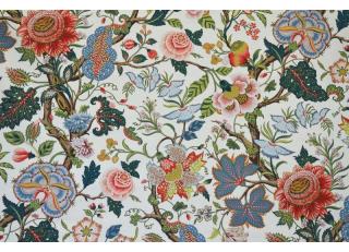 Фото - Ткани Casal Fleurs Et Oiseaux - 454090>