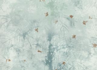 Фото - Мятные флизелиновые обои на стену - 456932>