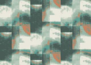 Фото - Геометрические обои на стену изумрудного цвета - 485468>