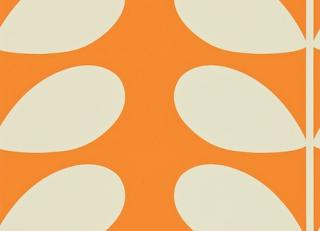 Фото - Оранжевые флизелиновые обои на стену - 194440>