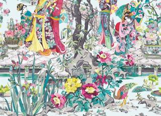 Фото - Обои Osborne & Little Enchanted Gardens - 324763>