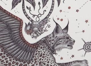 Фото - Ткани Clarke&Clarke Wilderie Fabric - 491594>