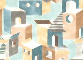 Фото - Обои для стен с рисунком архитектуры - 571574>