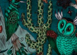 Фото - Ткани Clarke&Clarke Wilderie Fabric - 491576>