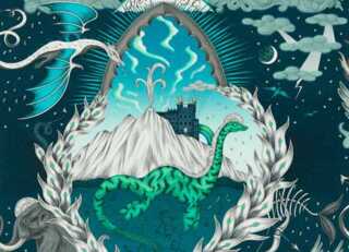 Фото - Обои Clarke&Clarke Mythica Wallcoverings - 628584>