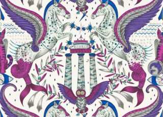 Фото - Обои Clarke&Clarke Mythica Wallcoverings - 628588>