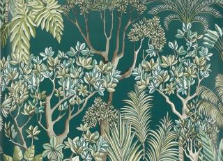 Фото - Обои на стену с цветами изумрудного цвета - 470783>