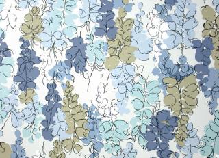 Фото - Обои на стену с цветами бирюзового цвета - 221144>