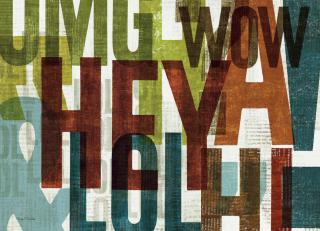 Фото - Обои Photowall Типография - 298799>