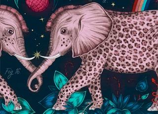 Фото - Ткани Clarke&Clarke Wilderie Fabric - 491596>