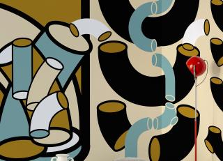 Фото - Обои Wall&Deco 2023 Contemporary Wallpaper - 611052>