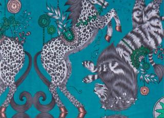 Фото - Ткани Clarke&Clarke Wilderie Fabric - 491574>