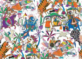 Фото - Обои Pierre Frey Les Dessins 3 - 357549>