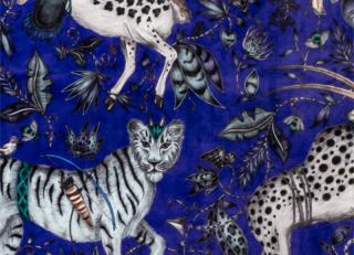 Фото - Ткани Clarke&Clarke Wilderie Fabric - 491582>