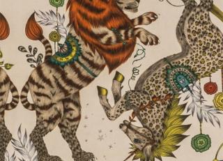 Фото - Ткани Clarke&Clarke Wilderie Fabric - 491597>