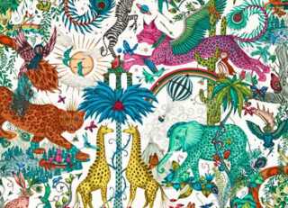 Фото - Обои Clarke&Clarke Mythica Wallcoverings - 628591>