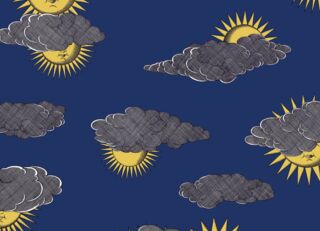 Фото - Обои Cole & Son Fornasetti Senza Tempo II - 626675>