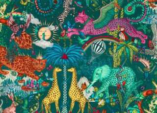 Фото - Обои Clarke&Clarke Mythica Wallcoverings - 628593>