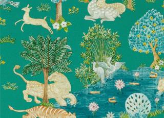 Фото - Обои на стену с цветами изумрудного цвета - 462405>