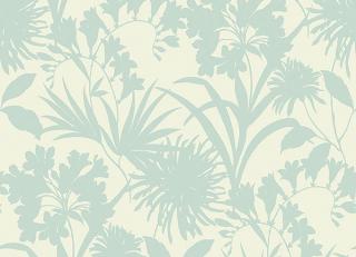 Фото - Мятные бумажные обои на стену - 345002>