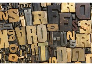 Фото - Обои Photowall Типография - 298802>