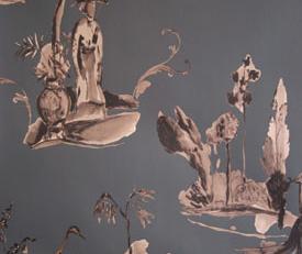 Фото - Черные бумажные обои на стену - 217106>