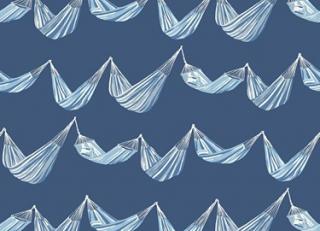 Фото - Обои Paper & Ink Navy Grey and White - 463395>