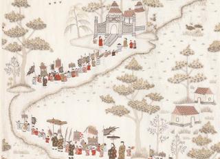 Фото - Ткани Nina Campbell Cathay - 260648>