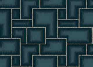 Фото - Геометрические обои на стену изумрудного цвета - 473149>