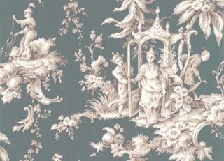 Фото - Обои Casadeco Les Belles Toiles de Jouy - 553332>