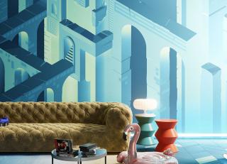 Фото - Обои Inkiostro Bianco Inediti Cruise Collection Arcade - 547747>