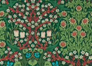 Фото - Обои на стену с цветами изумрудного цвета - 494242>