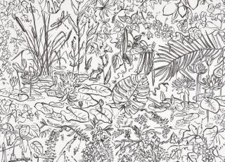 Фото - Обои Pierre Frey Jardins Secrets Wallpapers - 617418>