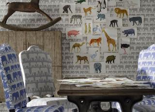 Фото - Ткани Andrew Martin Monkey Puzzle Fabric - 302836>